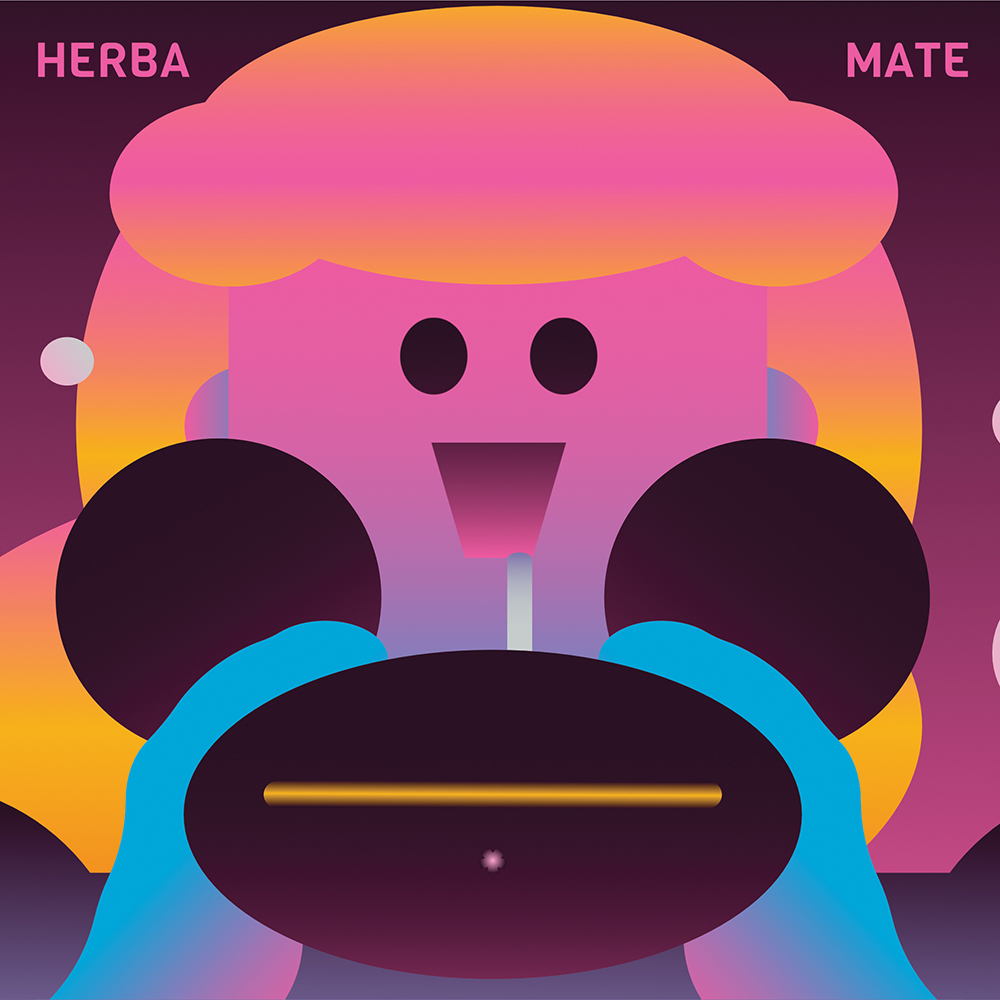 HERBA MATE Vinyl Boogie Mouse fronte