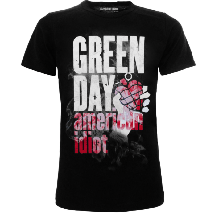 T-Shirt Green Day “American Idiot” – Crazy for Rock
