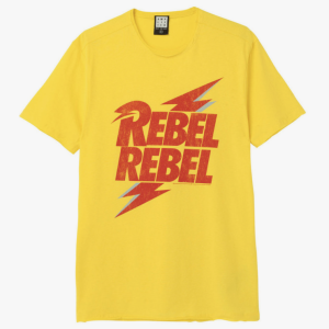 T-Shirt David Bowie "Rebel Rebel" - Amplified