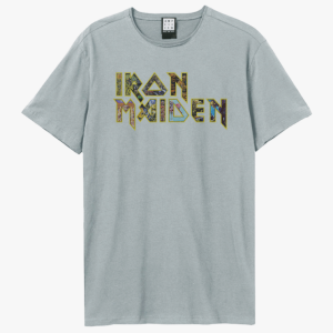 T-Shirt Iron Maiden Logo - Amplified