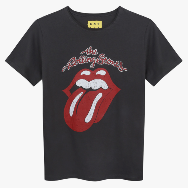 Tshirt Rolling stones lingua