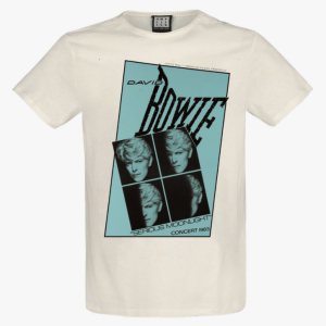 T-Shirt David Bowie "Serious Moonlight" - Amplified