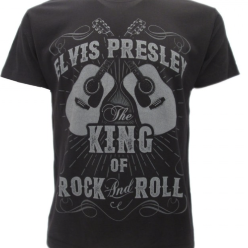 Tshirt Elvis Presley king of rock'n'roll