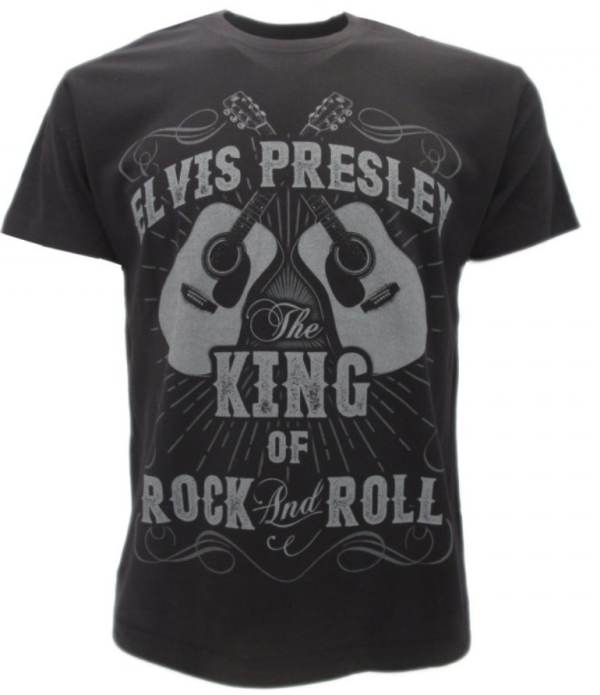 Tshirt Elvis Presley king of rock'n'roll