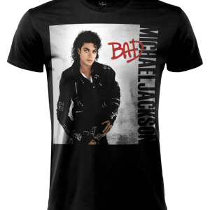 T-Shirt Micheal Jackson "Bad" - Crazy for Rock