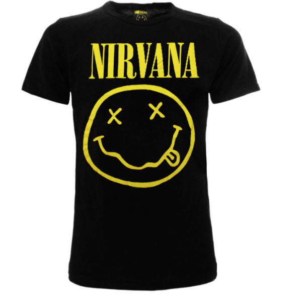 tshirt Nirvana smile