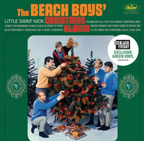 0602455679796 copertina The Beach Boys christmas album