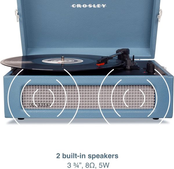 Crosley Voyager Washed Blue BT in&out