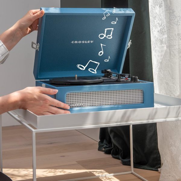 Crosley Voyager Washed Blue BT in&out