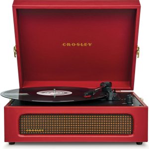 Crosley Voyager Burgundy BT in&out