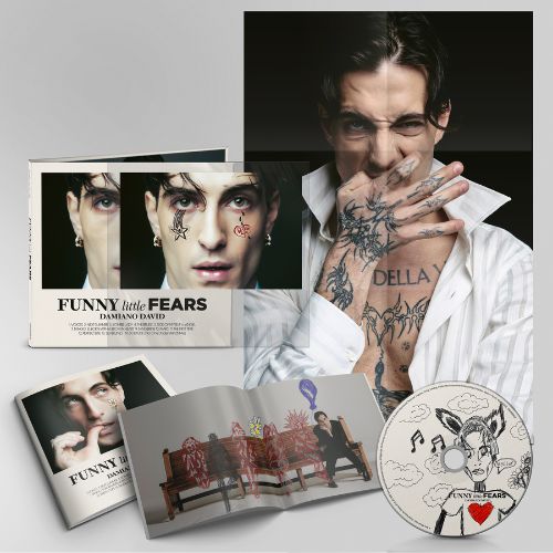 Damiano David "Funny Little Fears" LP / CD / MC / LP rosa