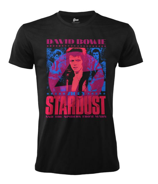 Tshirt David Bowie Stardust Crazy for rock