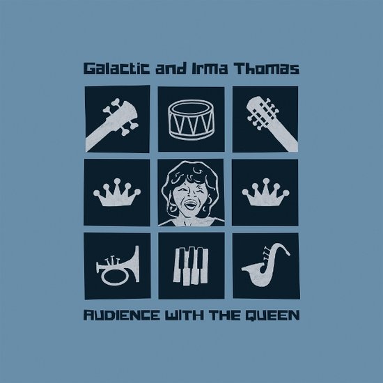 copertina galactic and irma thomas an audience with the queen