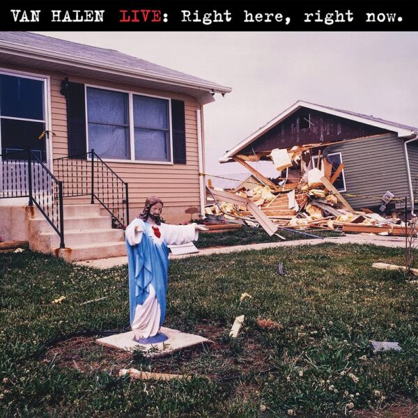copertina van halen live: right here, right now
