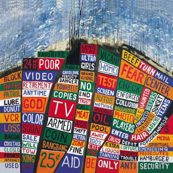 copertina radiohead hail to the thief
