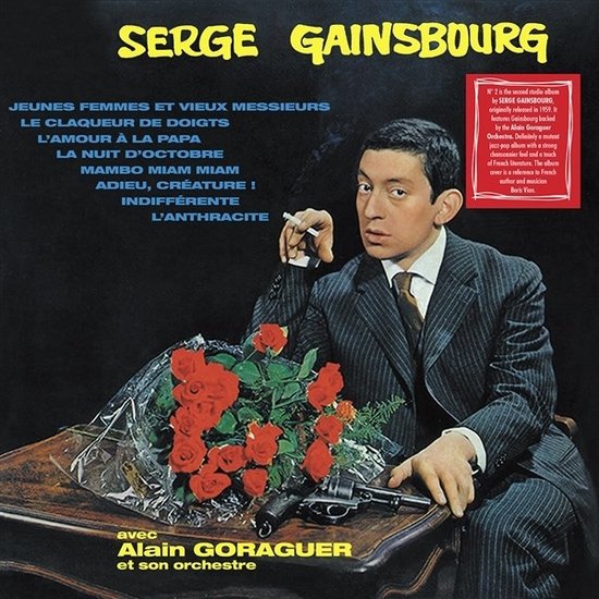 copertina Serge Gainsbourg avec Alain Goraguer et son orchestre N°2