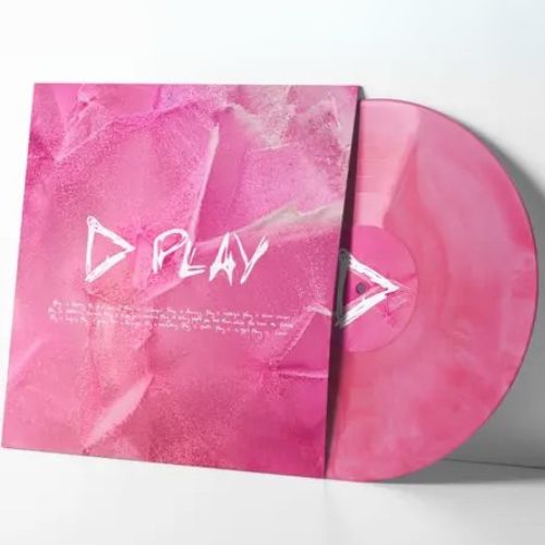 Ed Sheeran Play vinile bianco e rosa
