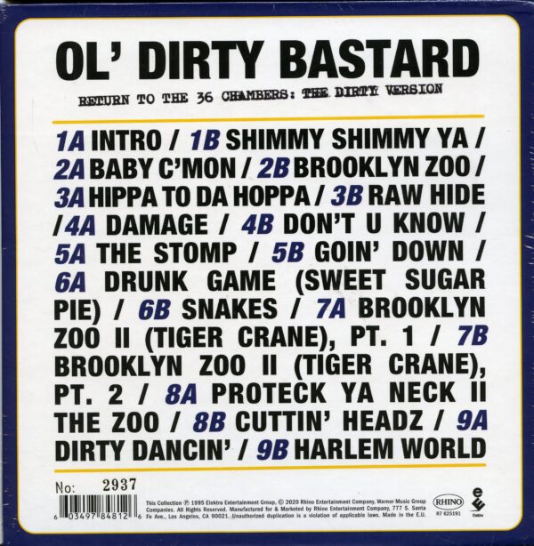 Ol Dirty Bastards Return to the 36 Chambers