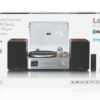 Lenco MC-860WDSI - Sistema all-in-one giradischi, lettore CD, Radio DAB+, FM, Bluetooth 5.3, diffusori 30W
