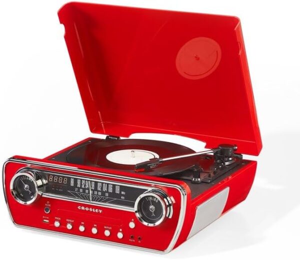 [PREORDER] Crosley Powel - Giradischi 7 in 1 con altoparlanti e lettore CD [settembre 2026]
