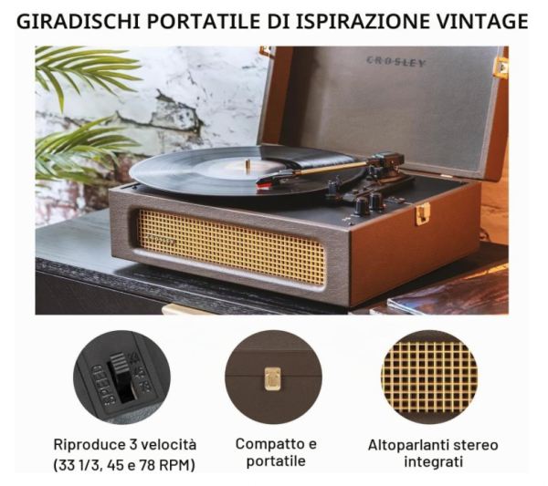 Crosley Voyager Cocoa